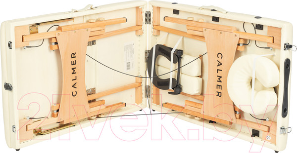 Изображение товара Массажный стол Calmer Bamboo Three 60 (бежевый)