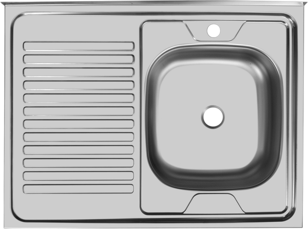 Изображение товара Мойка кухонная Ukinox ECO 800.600 R