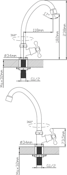 Изображение товара Смеситель Эверест B41-351
