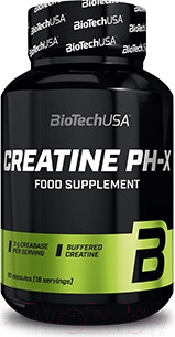 Изображение товара Креатин BioTechUSA pHX / CIB000519 (90 капсул)