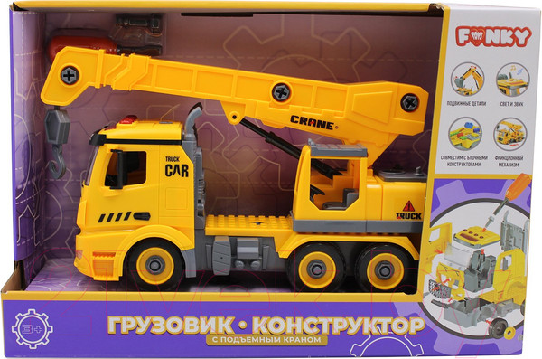 Изображение товара Автомобиль-кран Funky Toys FT61110