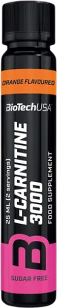 Изображение товара L-карнитин BioTechUSA L-Carnitine 3000 / I00000484 (25мл, апельсин )