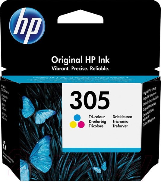 Изображение товара Картридж HP 305 Трехцветный (3YM60AE)