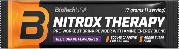 Предтренировочный комплекс BioTechUSA Nitrox Therapy тропические фрукты CIB000608 (17г) — фото 5