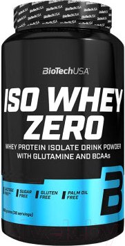 Изображение товара Протеин BioTechUSA Iso Whey Zero / I00000502 (908г, клубника )