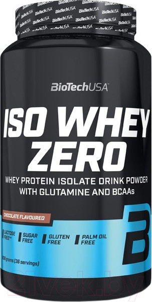 Изображение товара Протеин BioTechUSA Iso Whey Zero / I00002522 (908г, шоколад )