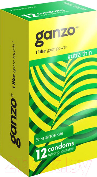 Изображение товара Презервативы Ganzo Ultra thin №12
