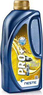 Изображение товара Моторное масло Neste Pro+ M 0W20 / 118652 (1л)