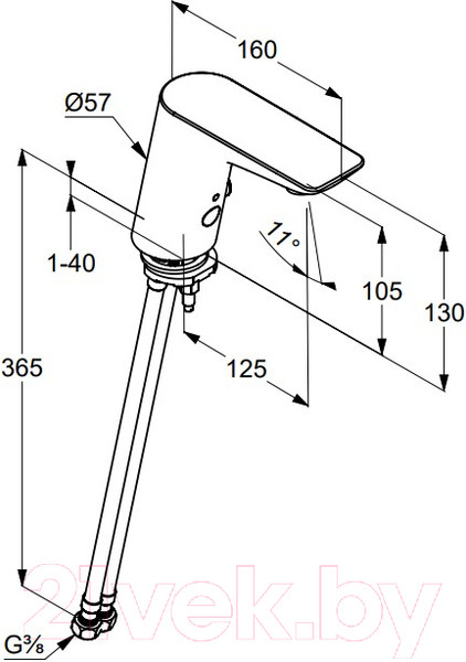 Изображение товара Смеситель Kludi Balance 5220091
