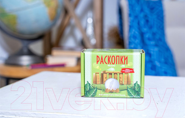 Изображение товара Набор для опытов Раскопки Кельты / DIG-26 (с монетой)