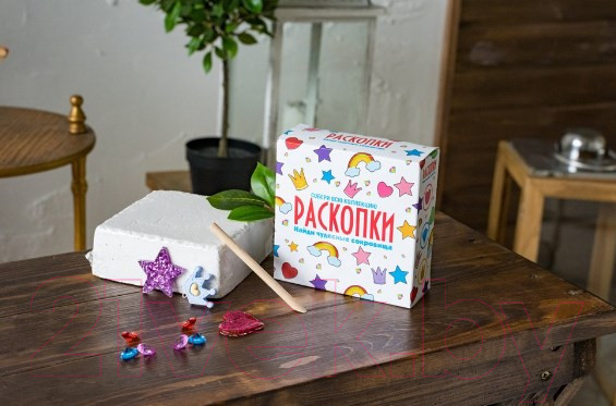 Изображение товара Набор для опытов Раскопки Чудесные сокровища / DIG-32