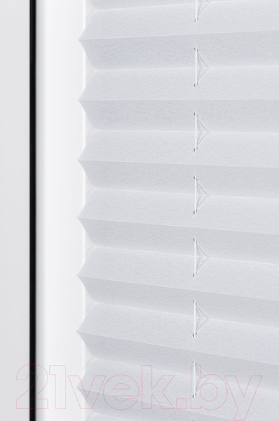 Изображение товара Штора-плиссе Эскар Crepe 37x170 / 140401037 (белый)