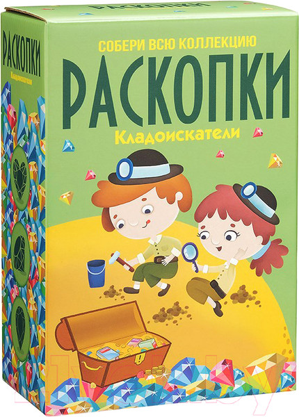 Изображение товара Набор для опытов Раскопки Кладоискатели / DIG-9