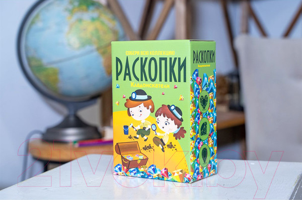 Изображение товара Набор для опытов Раскопки Кладоискатели / DIG-9