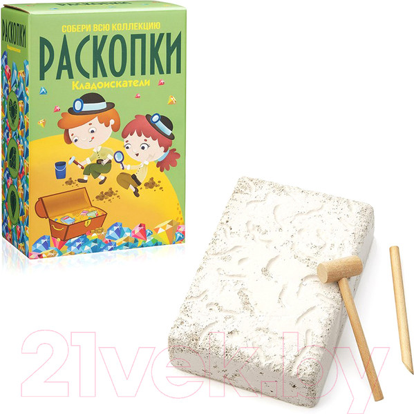 Изображение товара Набор для опытов Раскопки Кладоискатели / DIG-9