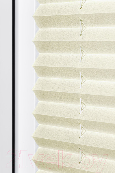 Изображение товара Штора-плиссе Эскар Crepe 52x170 / 140402052 (светло-бежевый)