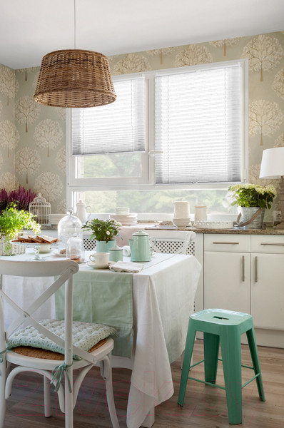 Изображение товара Штора-плиссе Эскар NoWaven 68x170 / 140501068 (белый)