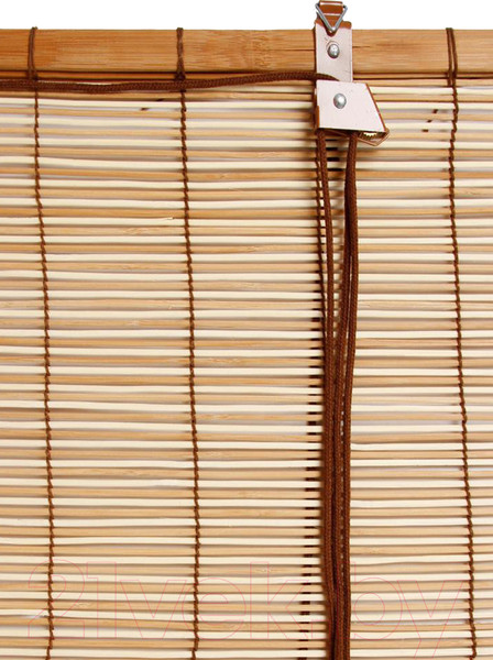 Изображение товара Рулонная штора Эскар Бамбуковая 60x160 / 71909060180 (натур микс)