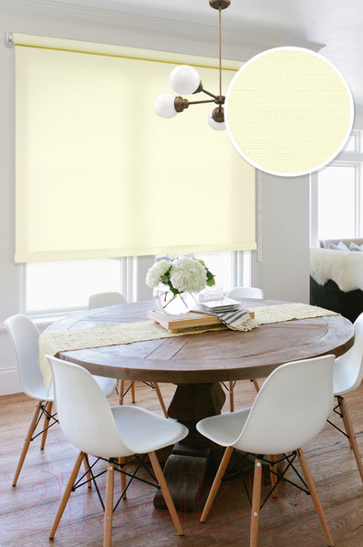 Изображение товара Рулонная штора Эскар Стандарт 180x170 / 81115180170 (лимон)