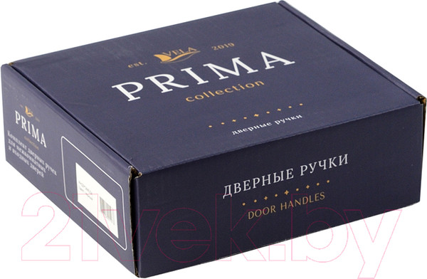 Изображение товара Ручка дверная VELA Prima Кассиопея (черный)