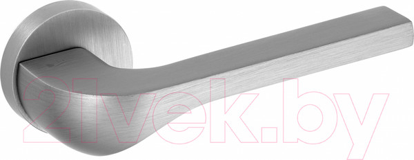 Изображение товара Ручка дверная VELA Prima Метеора (белое серебро)