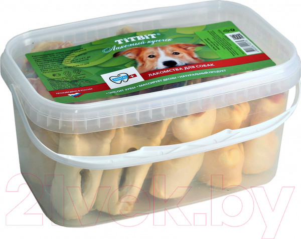 Изображение товара Лакомство для собак TiTBiT Копытце баранье / 20135