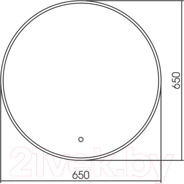 Изображение товара Зеркало Silver Mirrors Плаза Д650 / ФР-1537