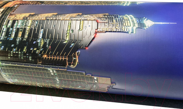 Изображение товара Панель ПВХ Grace Усиленная Вечерний Дубай (600x1000x0.44мм)