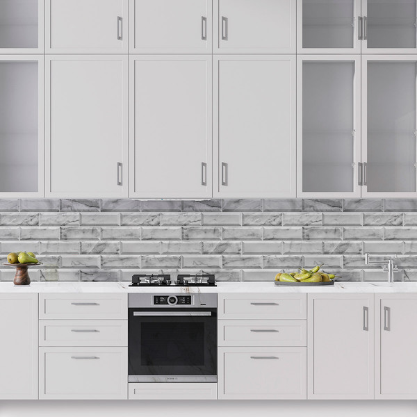 Изображение товара Панель ПВХ Grace Усиленная Плитка Марбл (996x598x5мм)