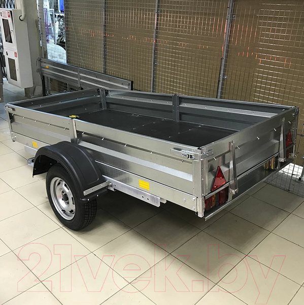 Изображение товара Прицеп для автомобиля Avtos А25М1В (2500x1300x300, R13, ресс. AL-KO, тент 400мм)