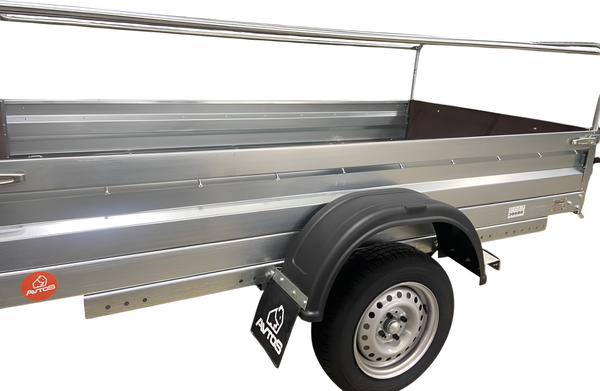 Изображение товара Прицеп для автомобиля Avtos А25М1В (2500x1300x300, R13, ресс. AL-KO, тент 400мм)