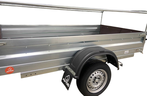 Изображение товара Прицеп для автомобиля Avtos А25М1В (2500x1300x300, R13, ресс. AL-KO, тент 400мм)