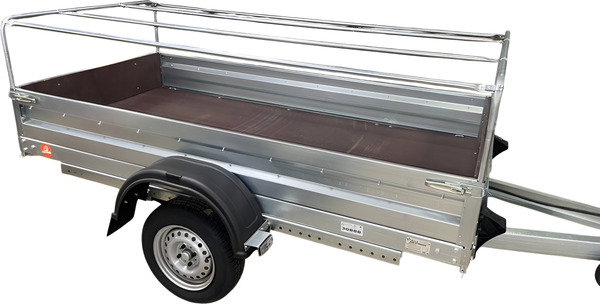 Изображение товара Прицеп для автомобиля Avtos А25М1В (2500x1300x300, R13, ресс. AL-KO, тент 400мм)