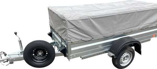 Изображение товара Прицеп для автомобиля Avtos А25М1В (2500x1300x300, R13, ресс. AL-KO, тент 400мм)