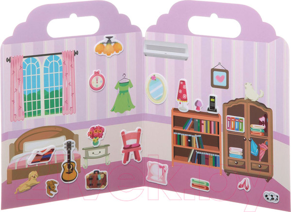 Изображение товара Набор наклеек Bondibon Нано-стикер. Моя комната / ВВ1379