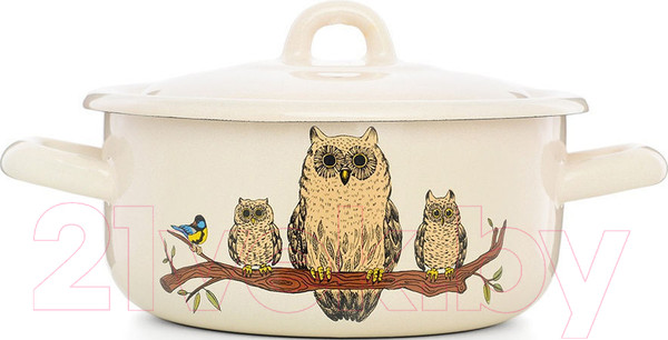 Изображение товара Кастрюля ЭСТЕТ Совы / ЭТ-72899