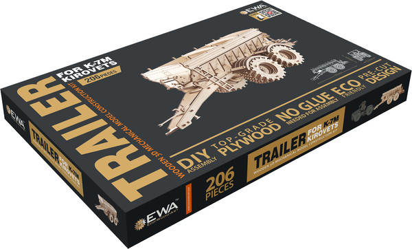 Изображение товара Прицеп игрушечный EWA Для Кировец К-7М