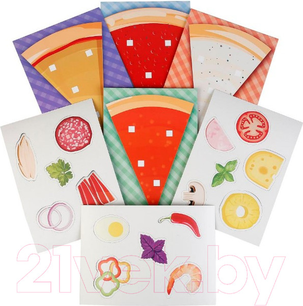 Изображение товара Развивающая игра Умные игры Пицца с липучками/ 4690590143933