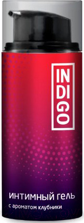 Изображение товара Лубрикант-гель INDIgo Для интимного ухода с ароматом клубники (100мл)