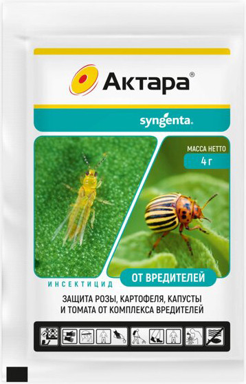 Изображение товара Инсектицид Syngenta Актара ВДГ (4мл)