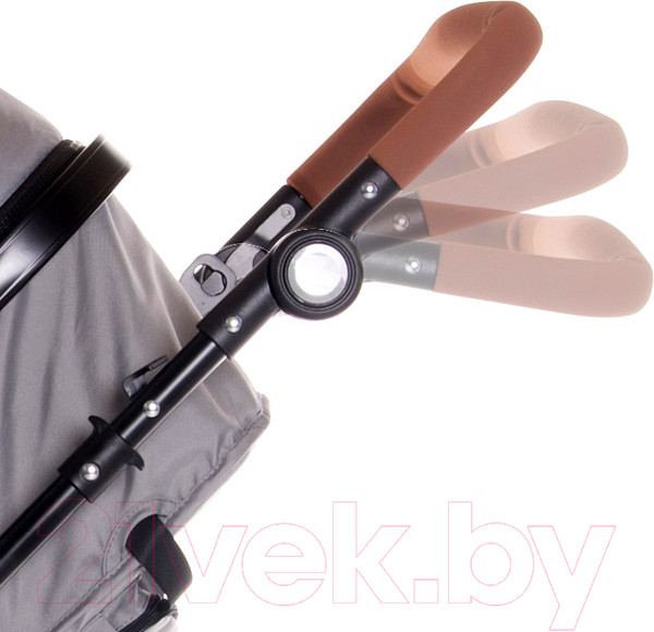 Изображение товара Детская универсальная коляска Lorelli Lora 2 в 1 Luxe Red Elephants / 10021272187