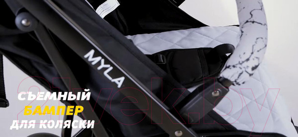 Изображение товара Детская прогулочная коляска Lorelli Myla Grey / 10021592342