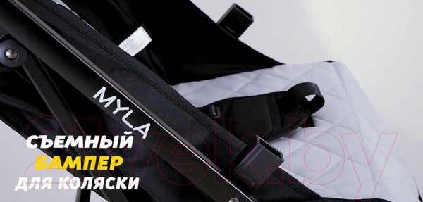 Изображение товара Детская прогулочная коляска Lorelli Myla Grey / 10021592342