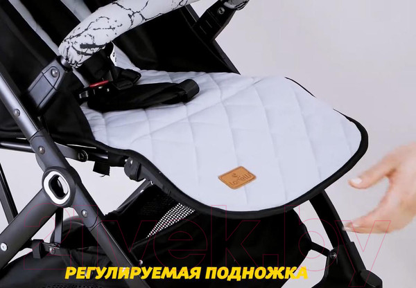 Изображение товара Детская прогулочная коляска Lorelli Myla Grey / 10021592342