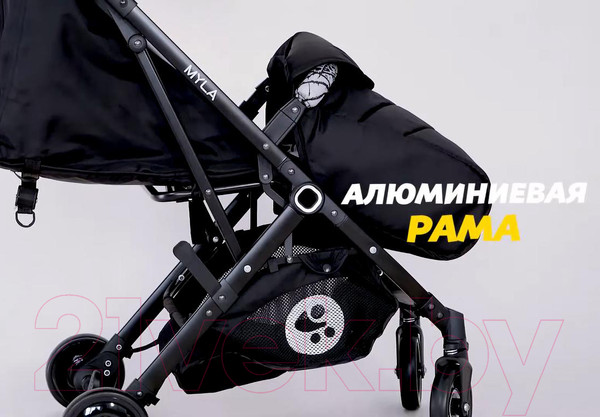 Изображение товара Детская прогулочная коляска Lorelli Myla Grey / 10021592342