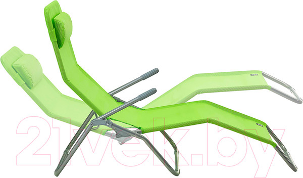 Изображение товара Складной шезлонг GoGarden Comfy Plus / 50314 (зеленый)