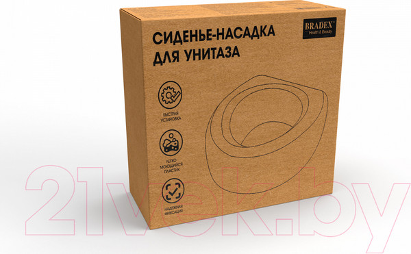 Изображение товара Сиденье для унитаза Bradex KZ0933