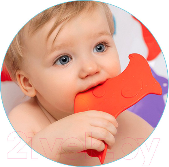 Изображение товара Набор ковриков для купания ROXY-KIDS Animals / RBM-010-CG (5шт)