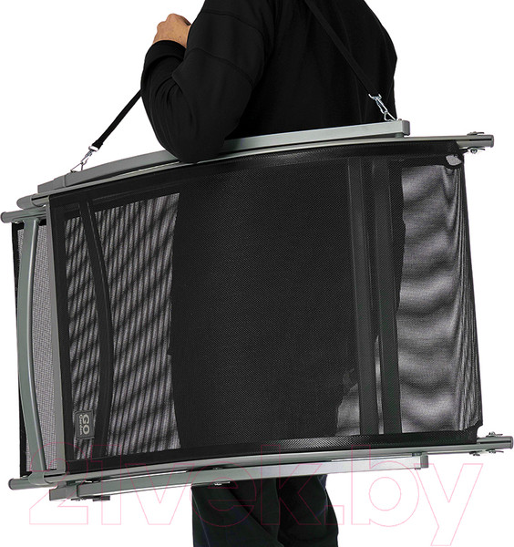 Изображение товара Складной шезлонг GoGarden Relax / 50313 (черный)