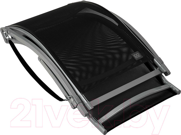 Изображение товара Складной шезлонг GoGarden Relax / 50313 (черный)